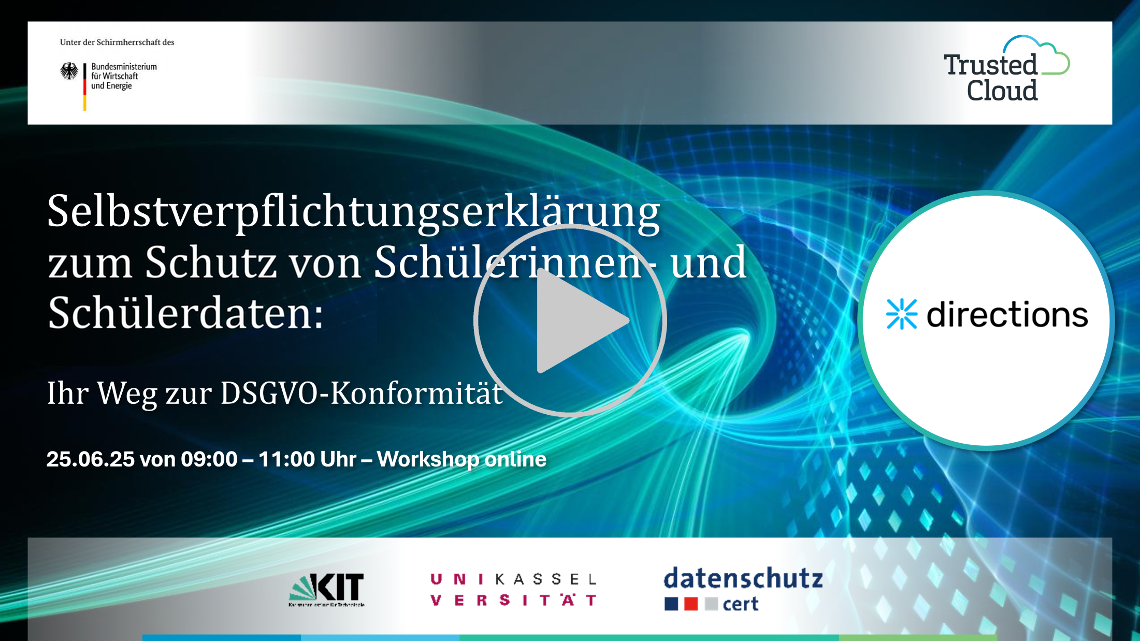 Vorschaubild: Video des Workshops zur Selbstverpflichtungserklärung am 25.06.2025